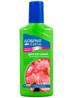 Добрая сила Для бегоний, пеларгоний и хризантем — PlantMart