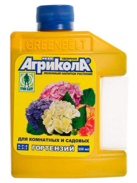 Агрикола для комнатных и садовых гортензий цена 0 руб. фото 1 — PlantMart
